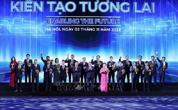 Lễ công bố Chương trình Thương hiệu quốc gia Việt Nam lần thứ 8 với chủ đề "Kiến tạo tương lai"