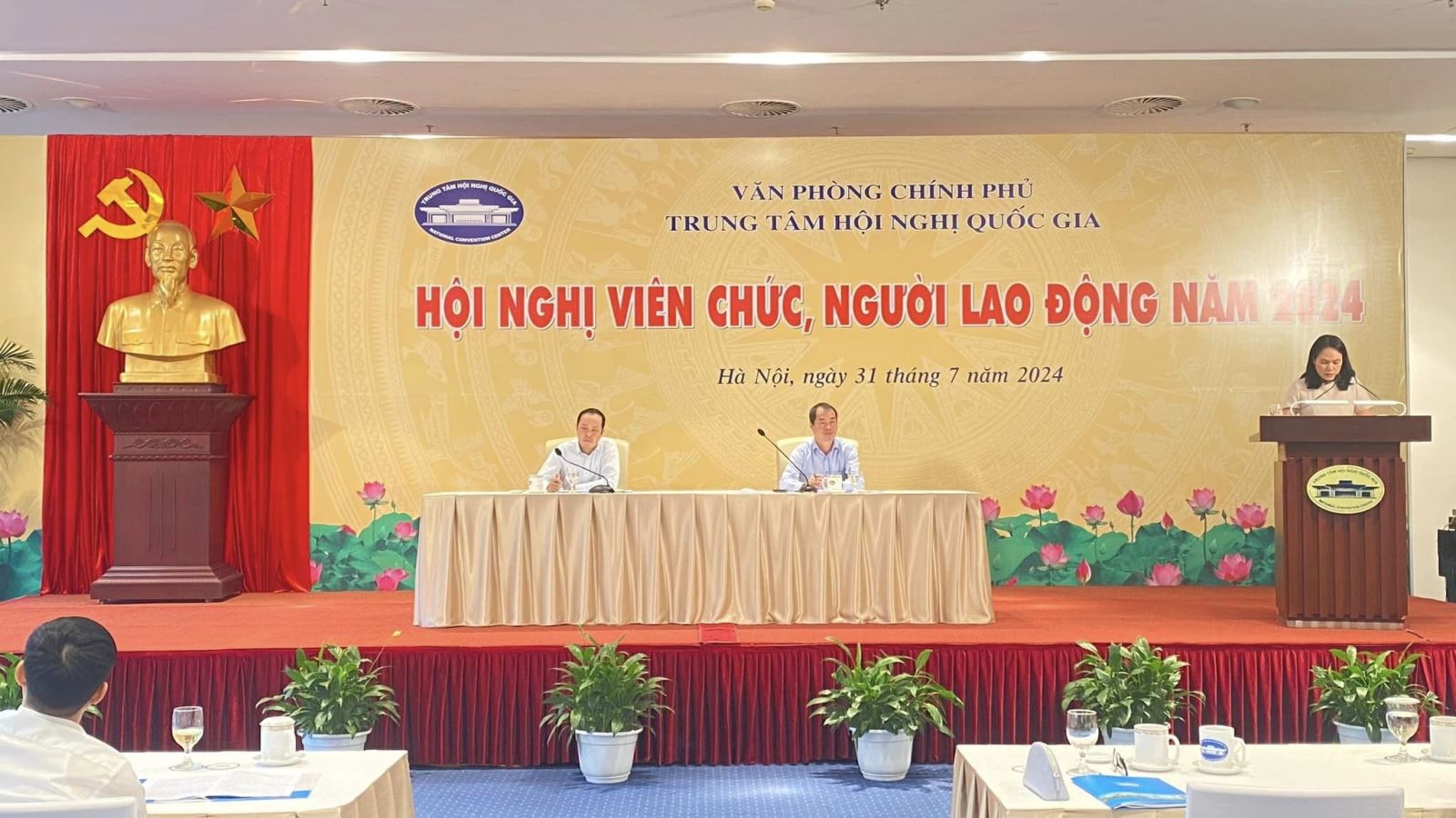 HỘI NGHỊ VIÊN CHỨC, NGƯỜI LAO ĐỘNG NĂM 2024