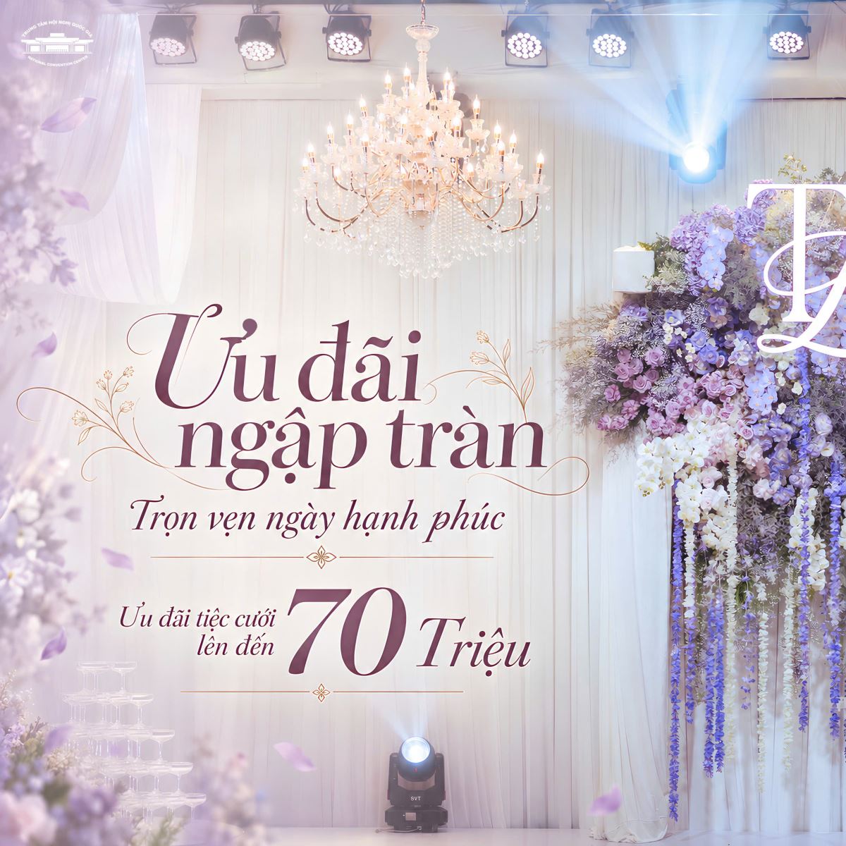 ƯU ĐÃI NGẬP TRÀN - TRỌN VẸN NGÀY HẠNH PHÚC 