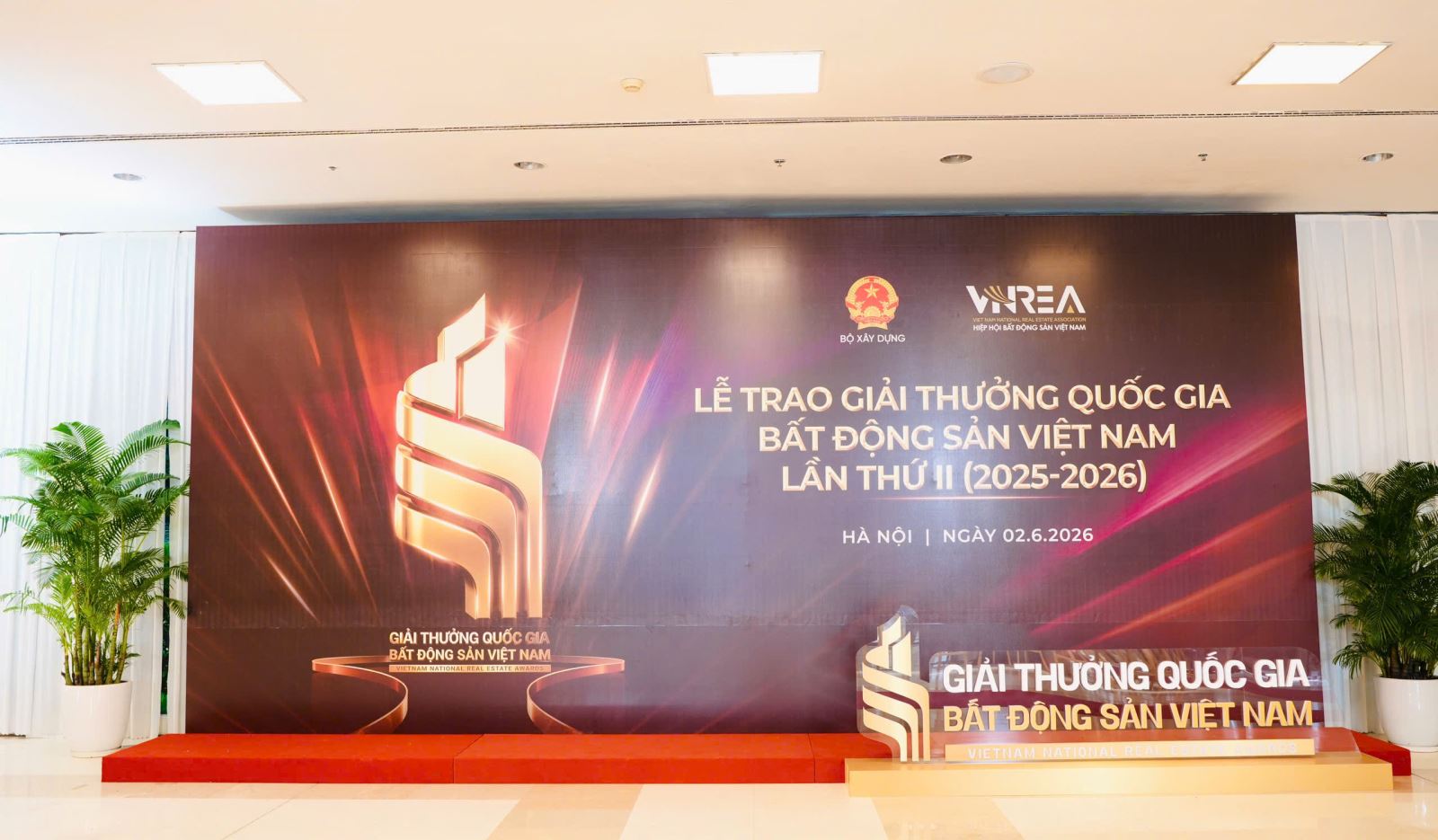 Lễ trao Giải thưởng Quốc gia Bất động sản Việt Nam lần thứ II